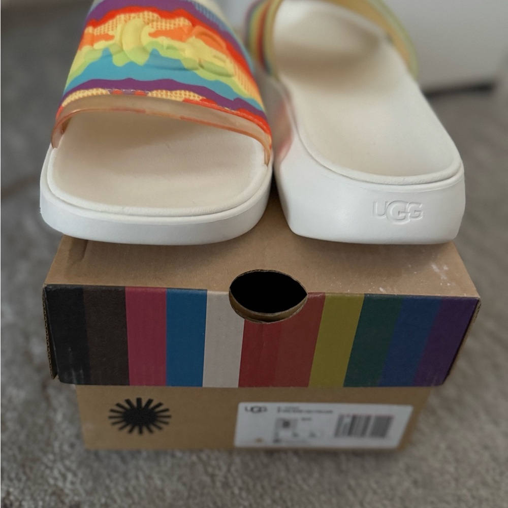 UGG Multicolor Slide Sandals